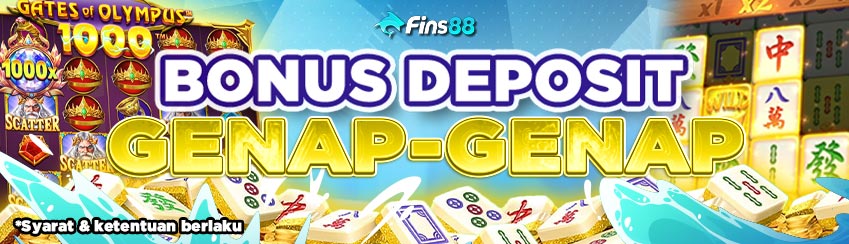 BONUS DEPOSIT GENAP-GENAP